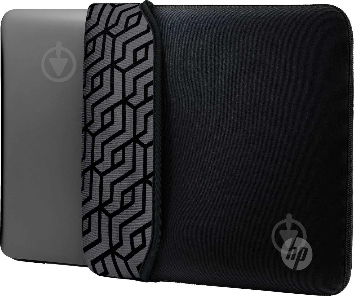 Чехол HP для ноутбука Reversible Sleeve 14" grey (2TX16AA) - фото 4
