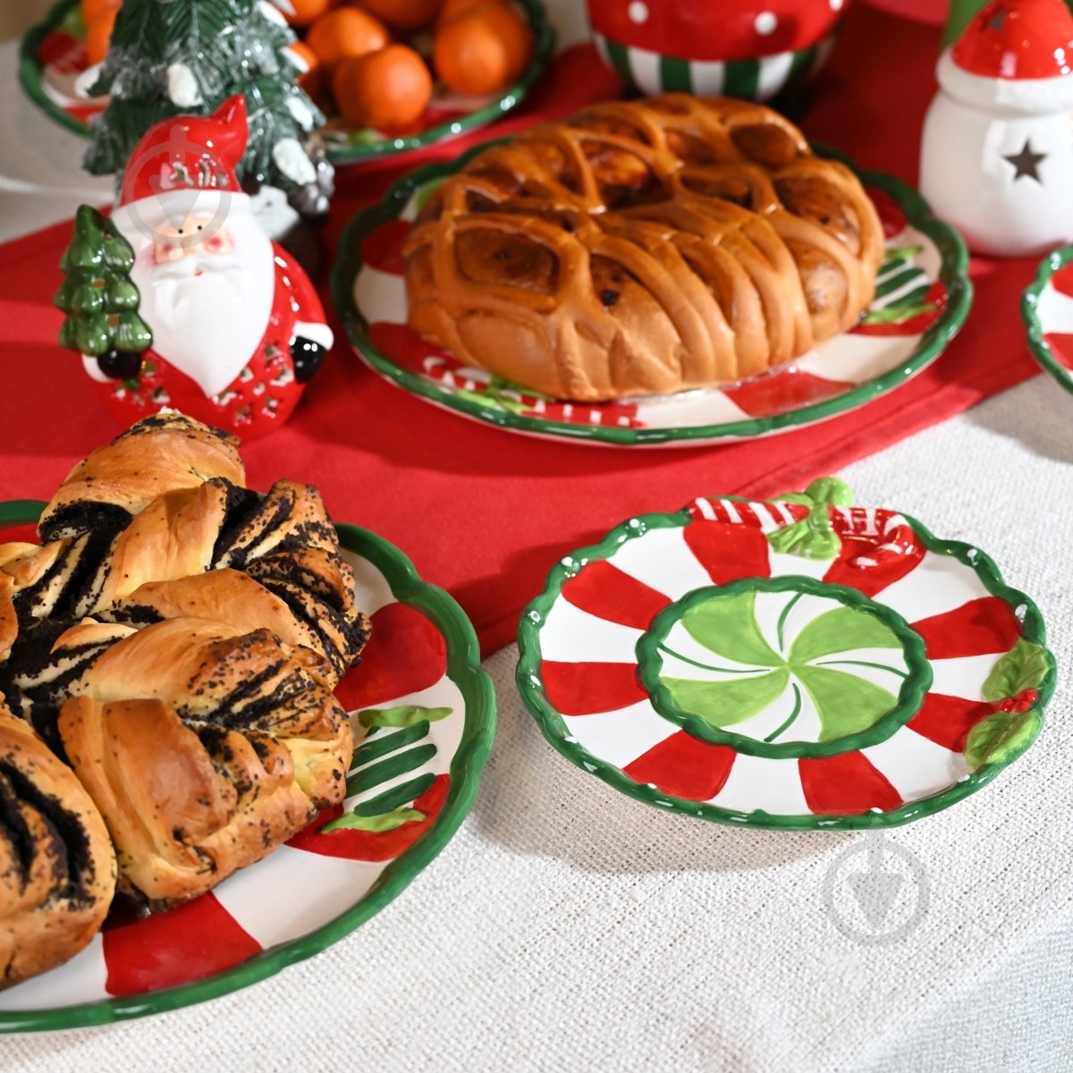 Тарелка сервировочная MVM Рождество 20,5 см KP-82 S Color - фото 8 Тарелка сервировочная MVM Рождество 20,5 см KP-82 S Color - фото 8