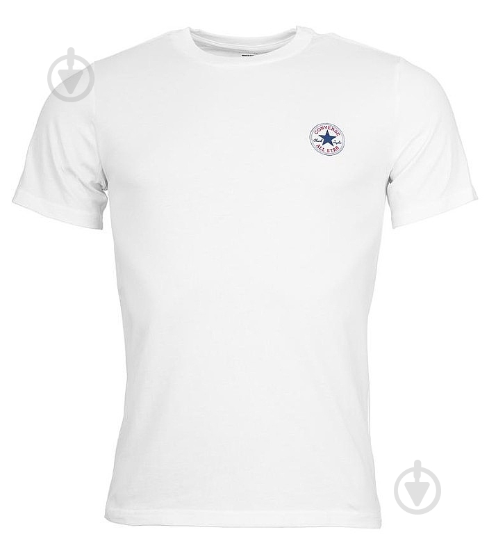 Футболка Converse CORE CHUCK PATCH TEE CVM5T565-WHT р.M белый - фото 1
