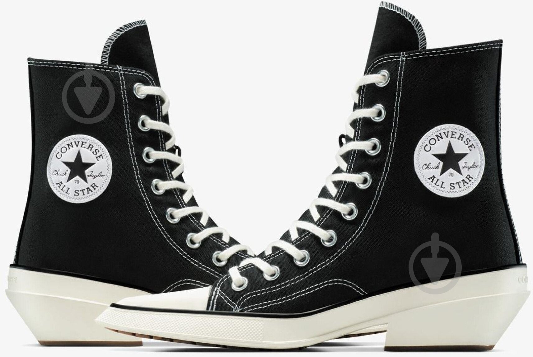 Кеди Converse Chuck 70 De Luxe Pointed A13016C р.37 чорний - фото 4 Кеди Converse Chuck 70 De Luxe Pointed A13016C р.37 чорний - фото 4