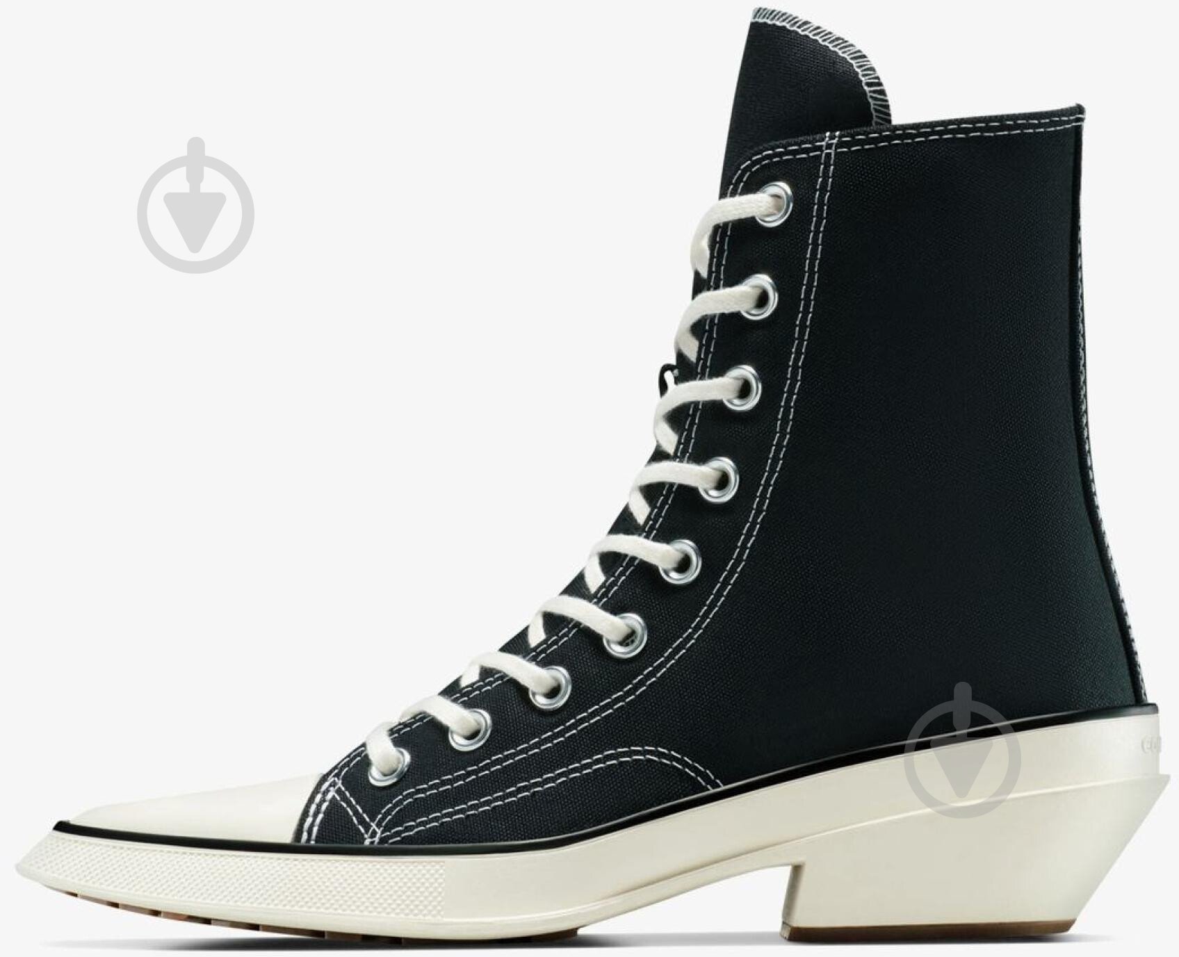 Кеди Converse Chuck 70 De Luxe Pointed A13016C р.38 чорний - фото 2 Кеди Converse Chuck 70 De Luxe Pointed A13016C р.38 чорний - фото 2