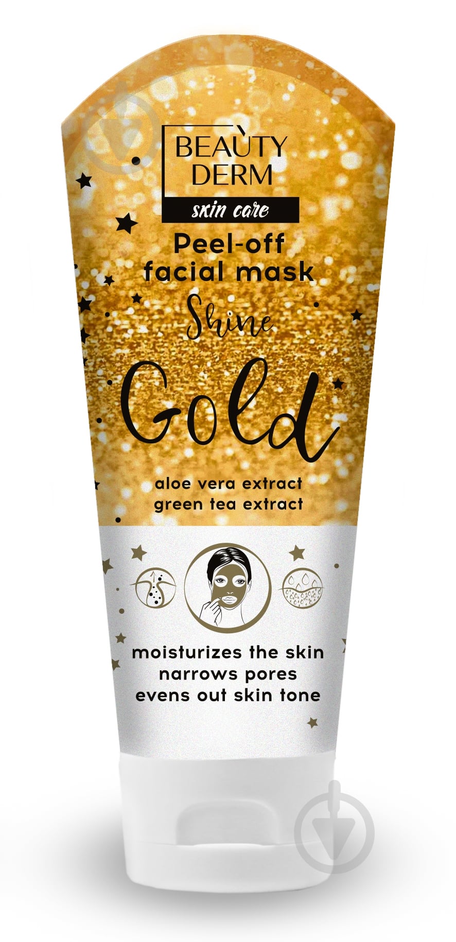 Маска для обличчя Beautyderm Golden 65 мл - фото 1