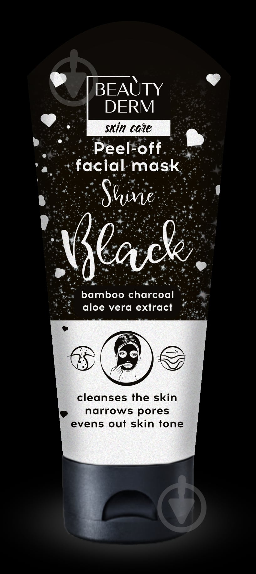 Маска для лица Beautyderm Black 65 мл - фото 2