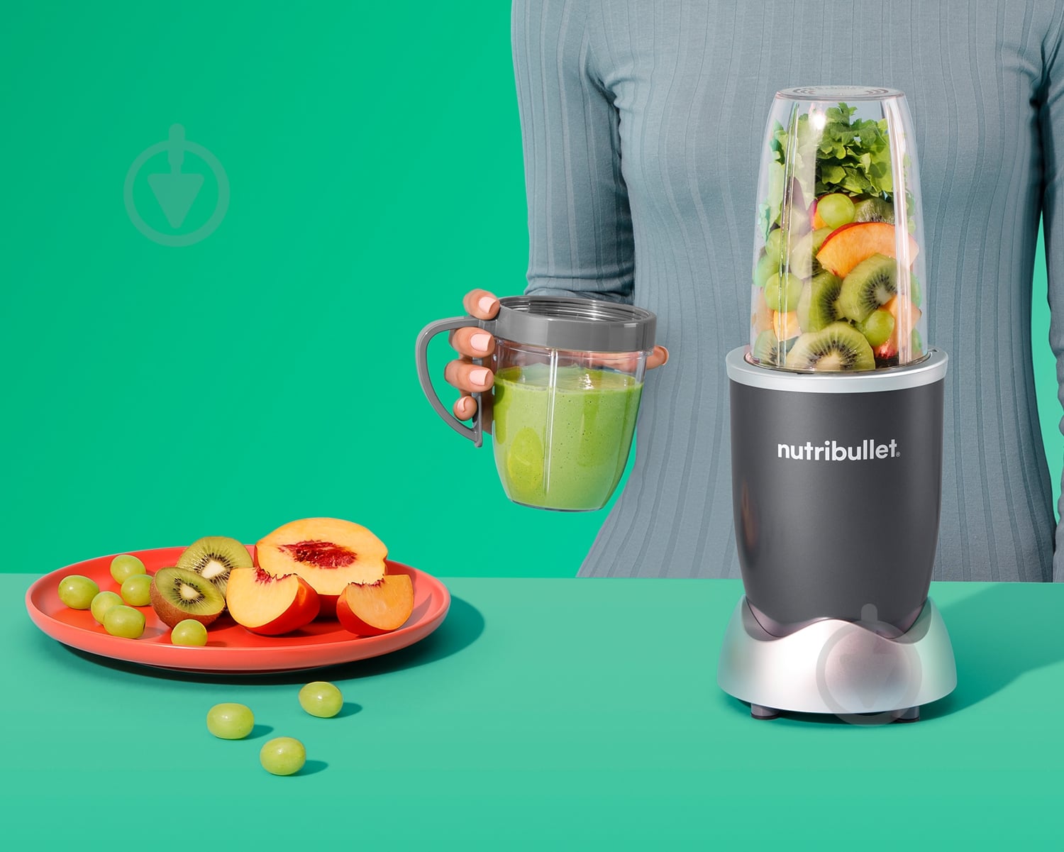 Блендер стационарный NUTRIBULLET NB614DG - фото 7