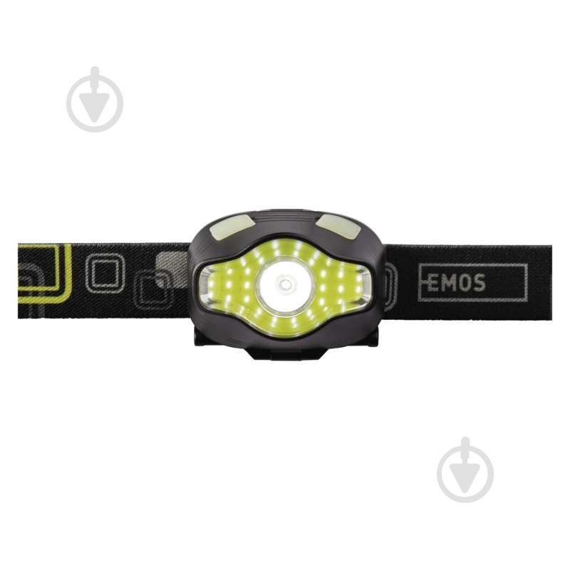Фонарь налобный Emos LED P3536 3W 220Lm 3хAAА 220 Lm черный P3536 - фото 5
