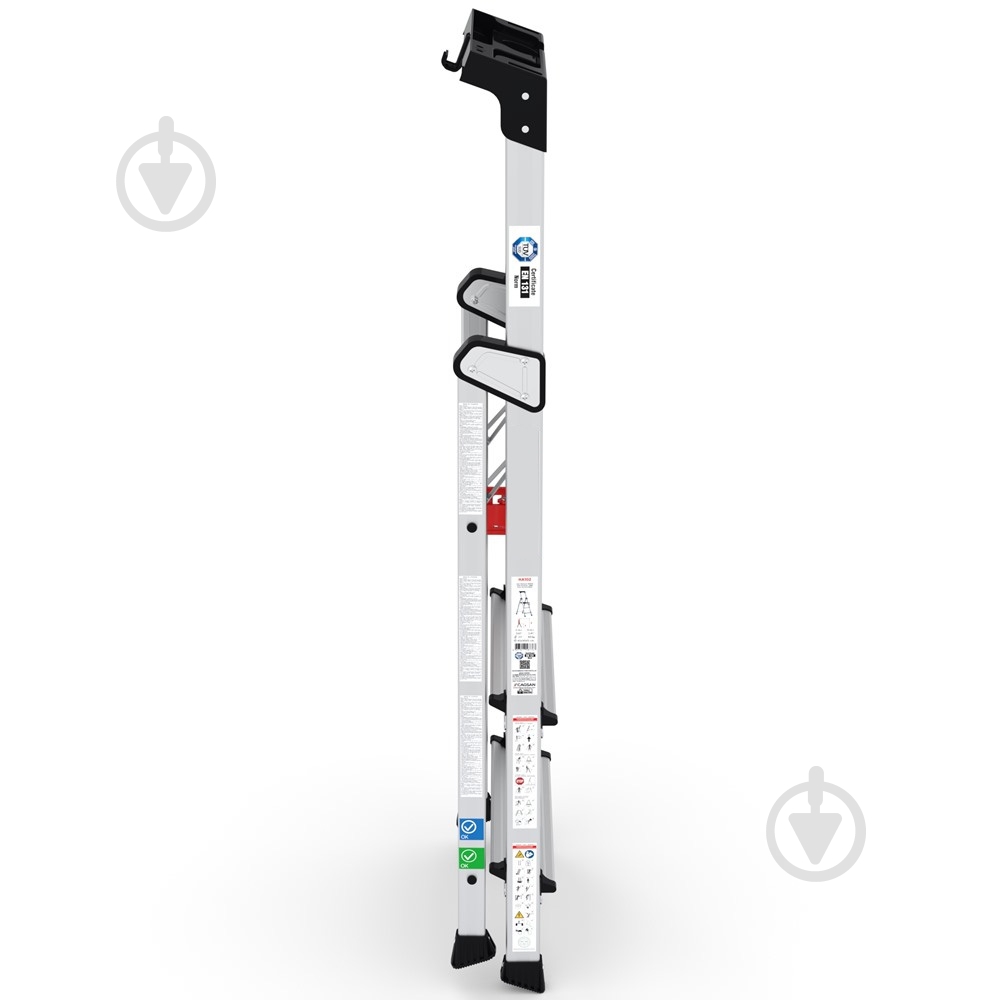 Лестница-стремянка Virastar HAZAR 2+1 (HA102) с органайзером - фото 3 Лестница-стремянка Virastar HAZAR 2+1 (HA102) с органайзером - фото 3