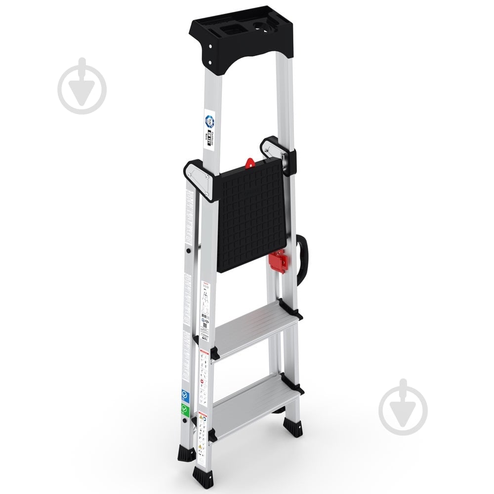 Лестница-стремянка Virastar HAZAR 2+1 (HA102) с органайзером - фото 2 Лестница-стремянка Virastar HAZAR 2+1 (HA102) с органайзером - фото 2