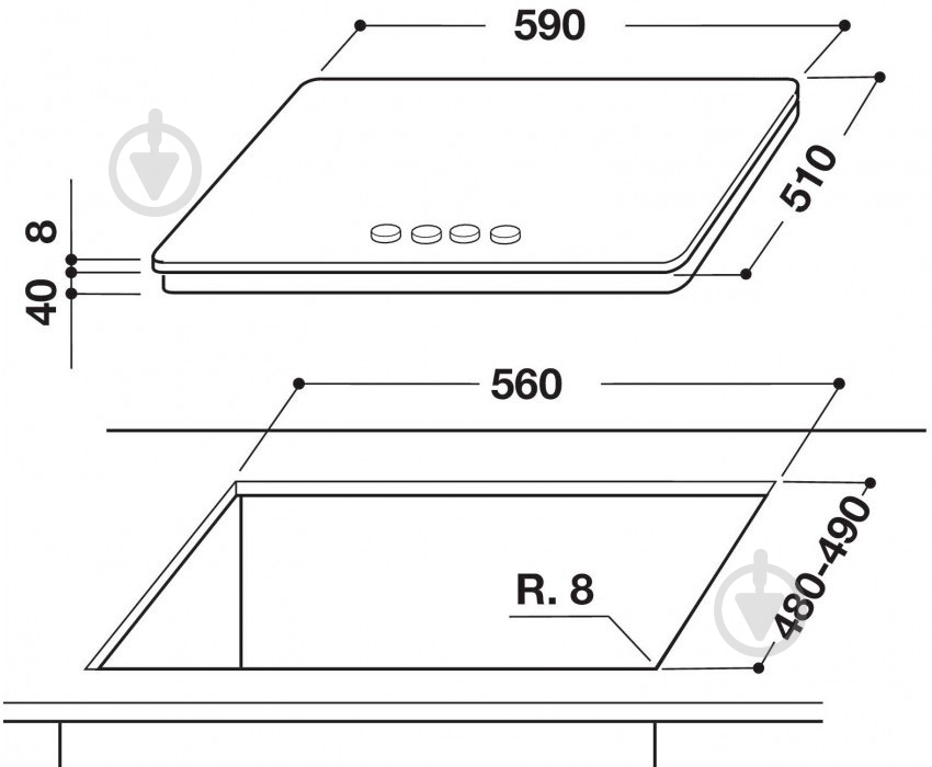 Духова шафа Whirlpool W7OM44S1H - фото 9