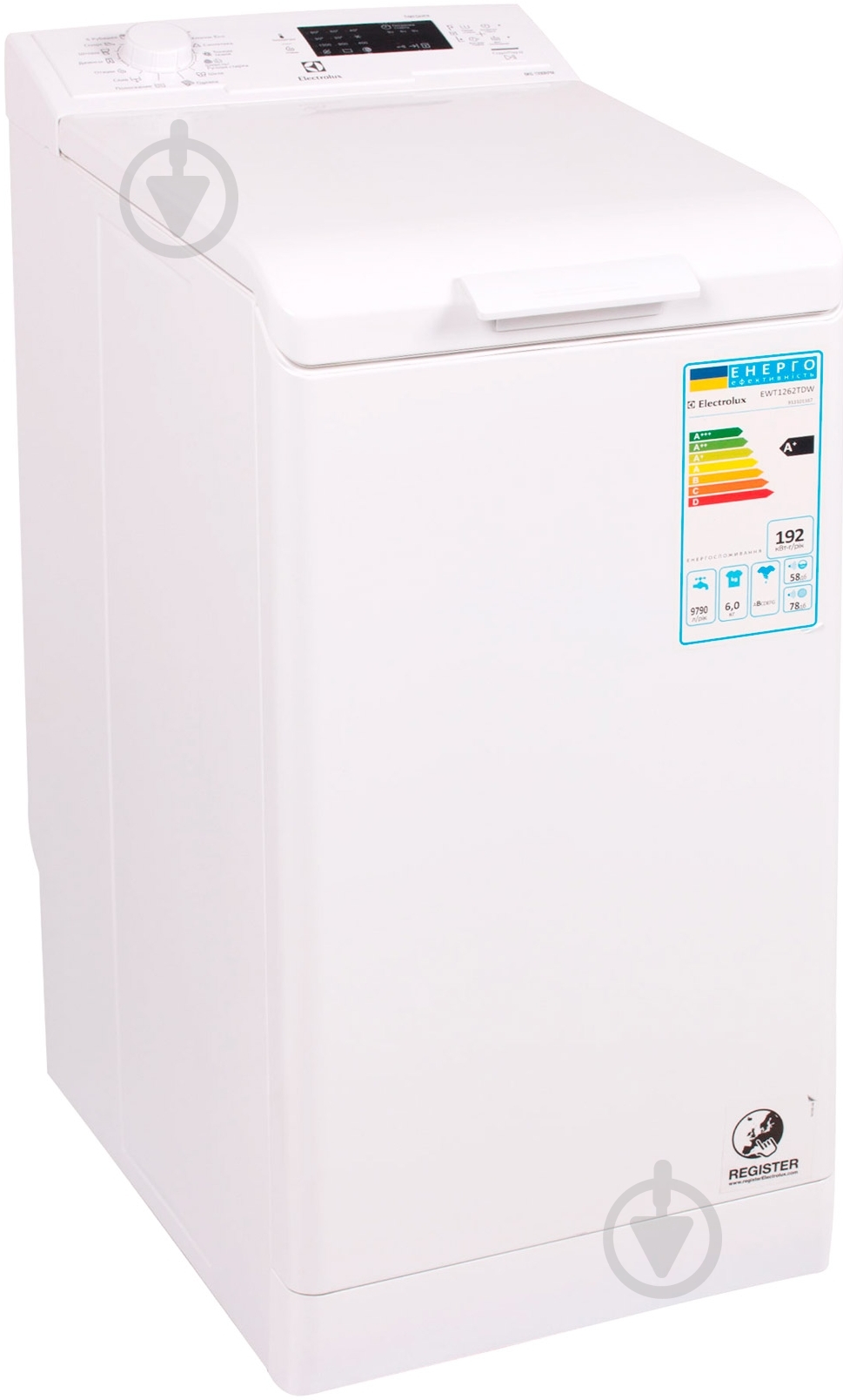 Пральна машина Electrolux EWT1262TDW - фото 2