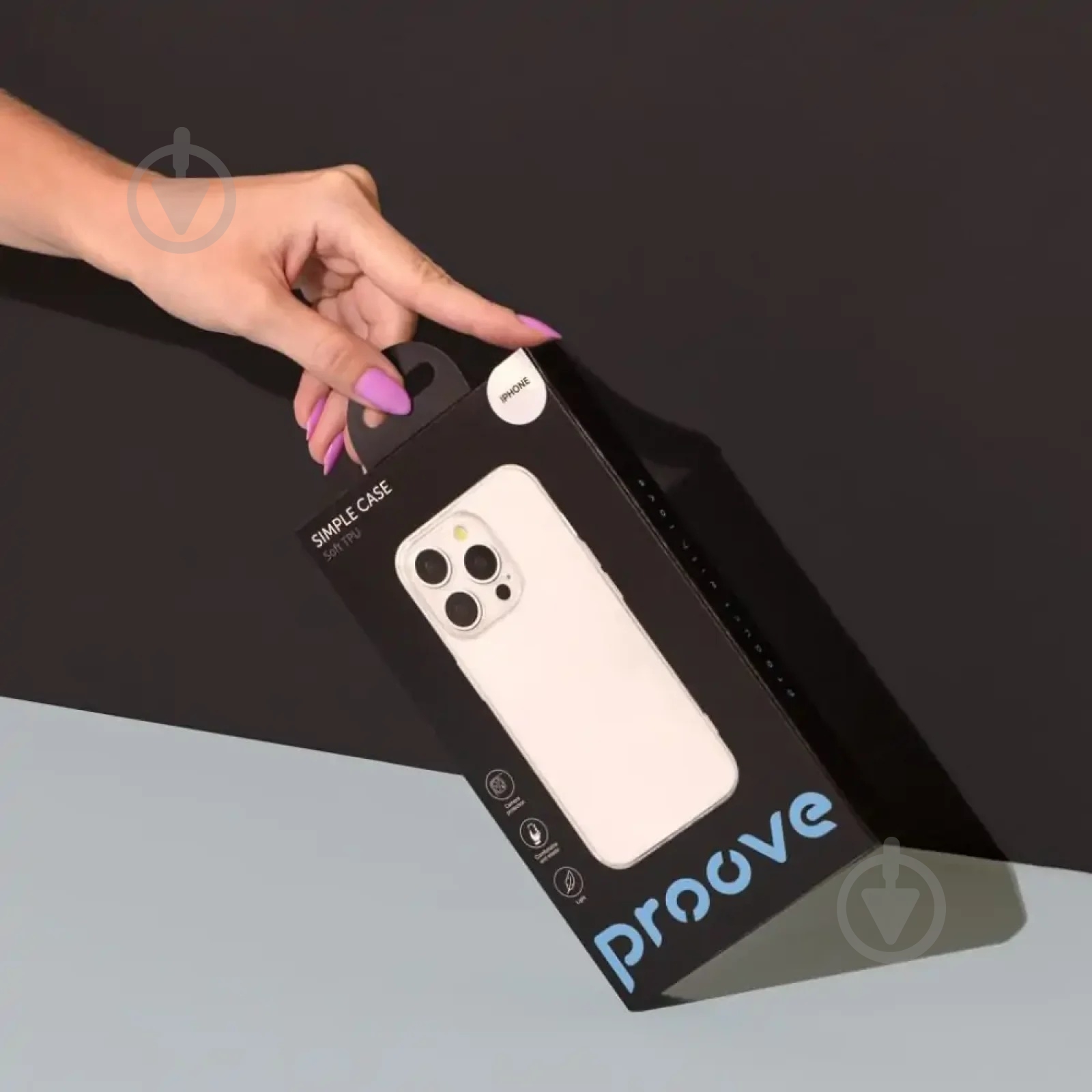 Чехол Proove Simple Case для Apple iPhone 15 Pro Max transparent (PCSCIP15PM01) - фото 3