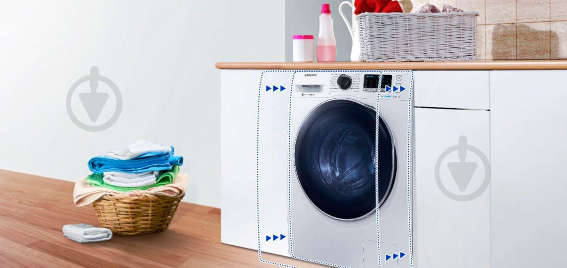 Пральна машина із сушкою Samsung WD80K52E0AW/UA - фото 13