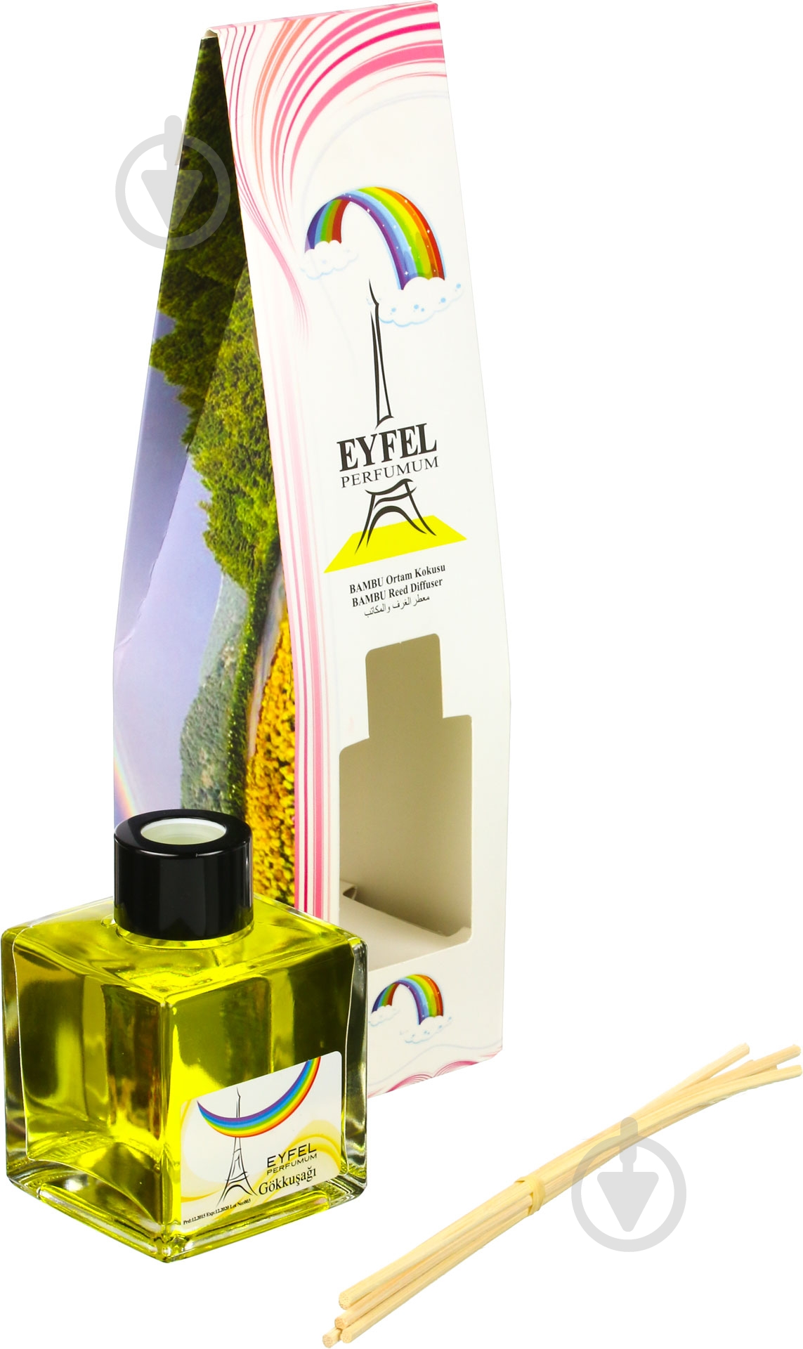 Аромадиффузор для дома Eyfel Радуга 120 мл - фото 1