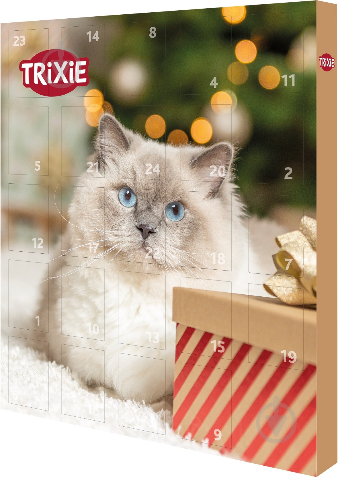 Лакомство для котов Trixie Адвент-календарь Рождественский - фото 1 Лакомство для котов Trixie Адвент-календарь Рождественский - фото 1