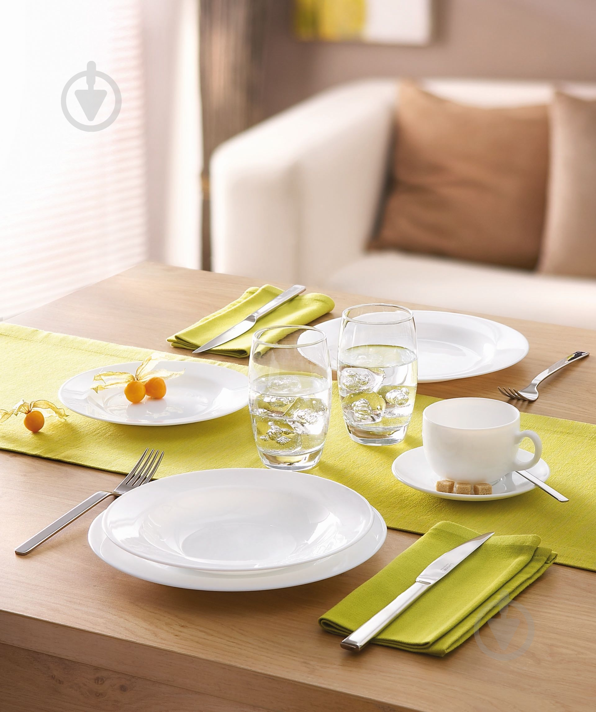 Тарелка обеденная Luminarc Evolution 24 см 63375 - фото 2