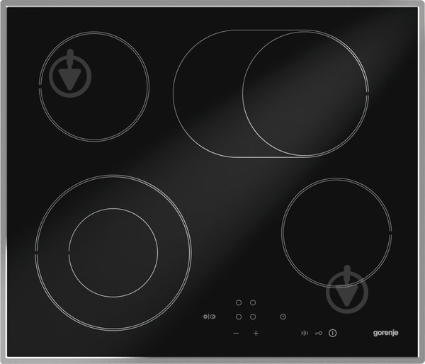 Варочная поверхность электрическая Gorenje ECT 620 X - фото 1 Варочная поверхность электрическая Gorenje ECT 620 X - фото 1