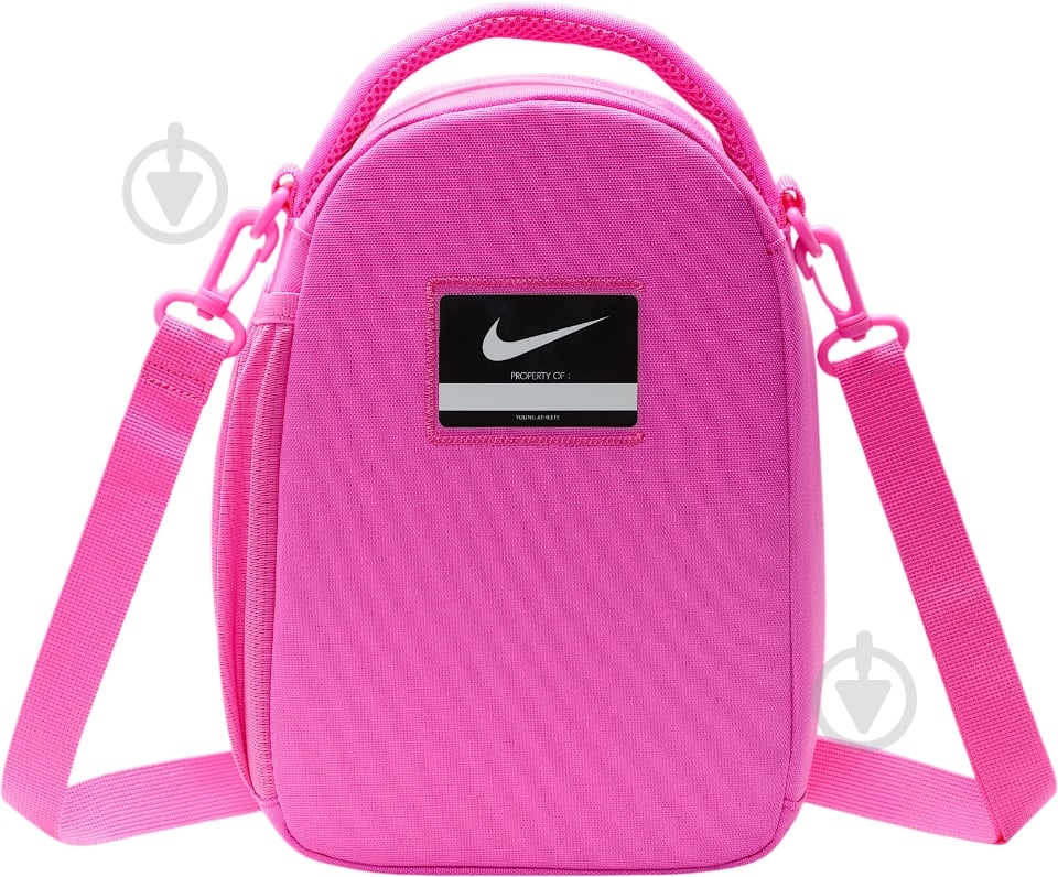 Рюкзак Nike Patch Lunch Tote рожевий (9A3089-AFN) - фото 3