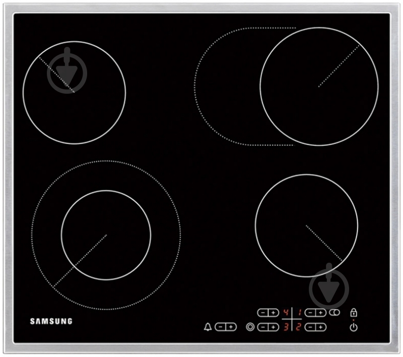 Варочная поверхность электрическая Samsung C61R1CAMST/BWT - фото 1