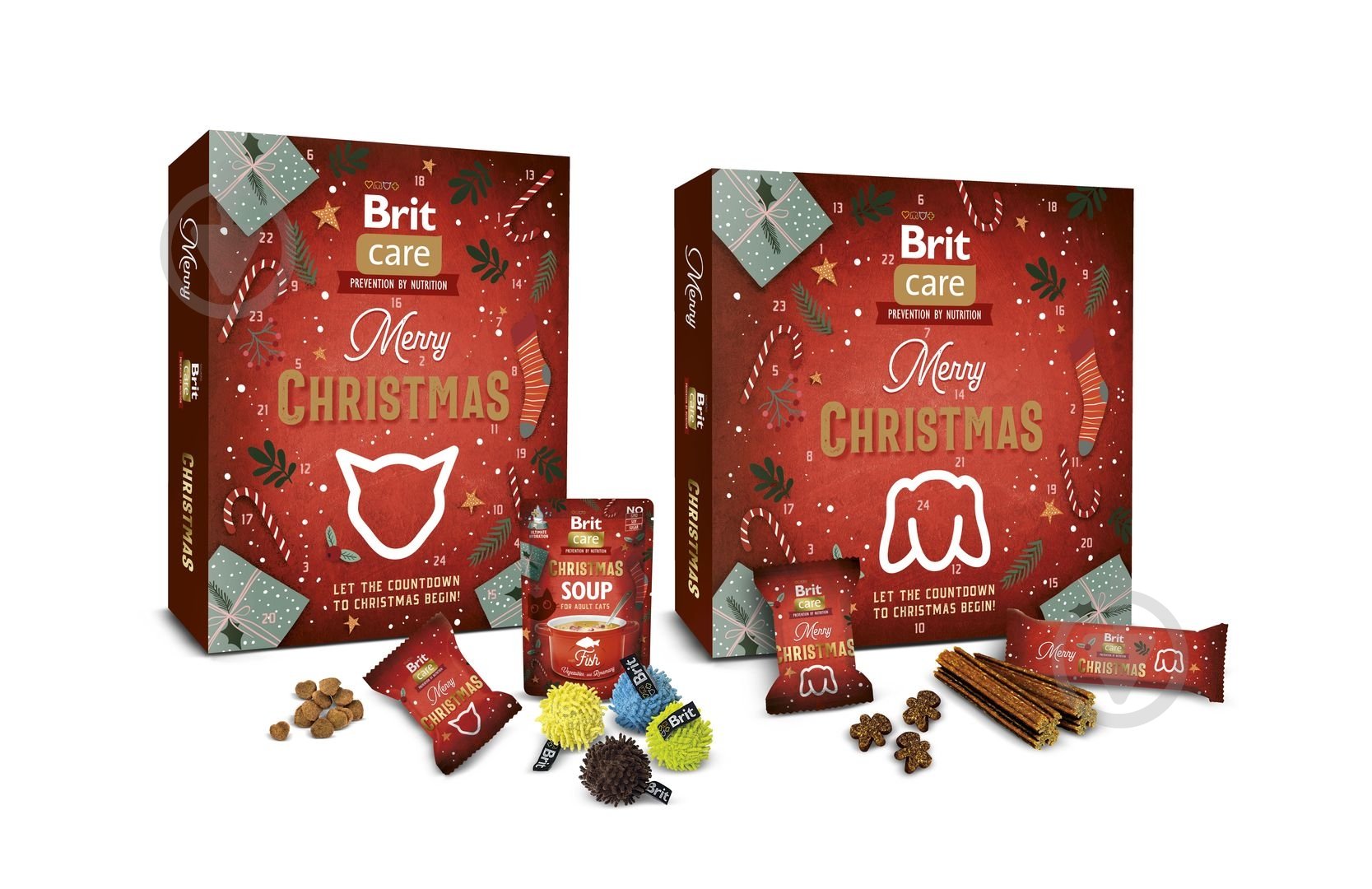 Лакомство для собак Brit Advent Calendar 24 шт. - фото 1