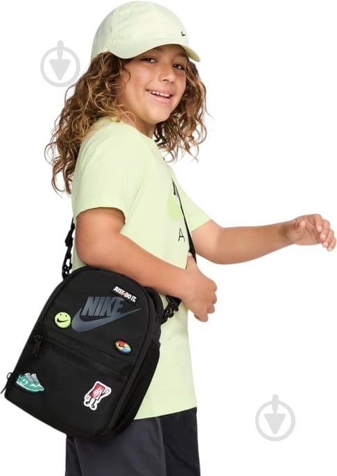 Рюкзак Nike Patch Lunch Tote черный (9A3089-023) - фото 8
