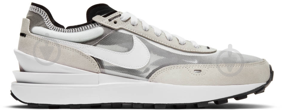 Кросівки чоловічі демісезонні Nike Waffle One DA7995-100 р.47 сірі - фото 1