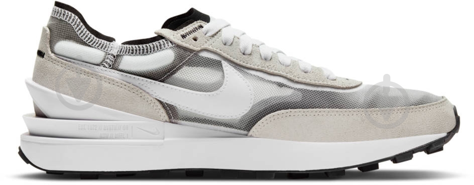 Кросівки чоловічі демісезонні Nike Waffle One DA7995-100 р.47 сірі - фото 2