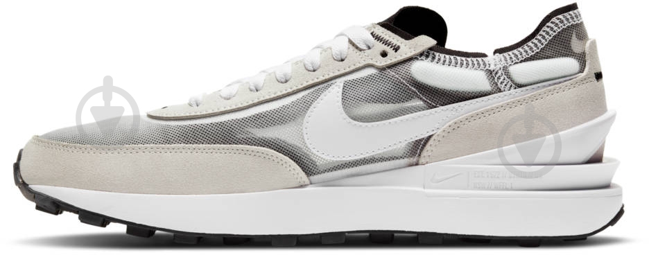 Кросівки чоловічі демісезонні Nike Waffle One DA7995-100 р.47 сірі - фото 4