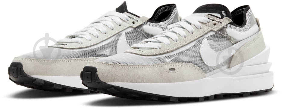 Кросівки чоловічі демісезонні Nike Waffle One DA7995-100 р.47 сірі - фото 6