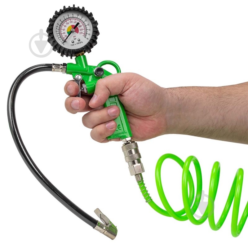 Набір фарборозпилювач H-827-2V з верхнім пластиковим бачком 600мл у комплекті з аксесуарами ROCKFORCE RF-SGK-5 - фото 2 Набір фарборозпилювач H-827-2V з верхнім пластиковим бачком 600мл у комплекті з аксесуарами ROCKFORCE RF-SGK-5 - фото 2