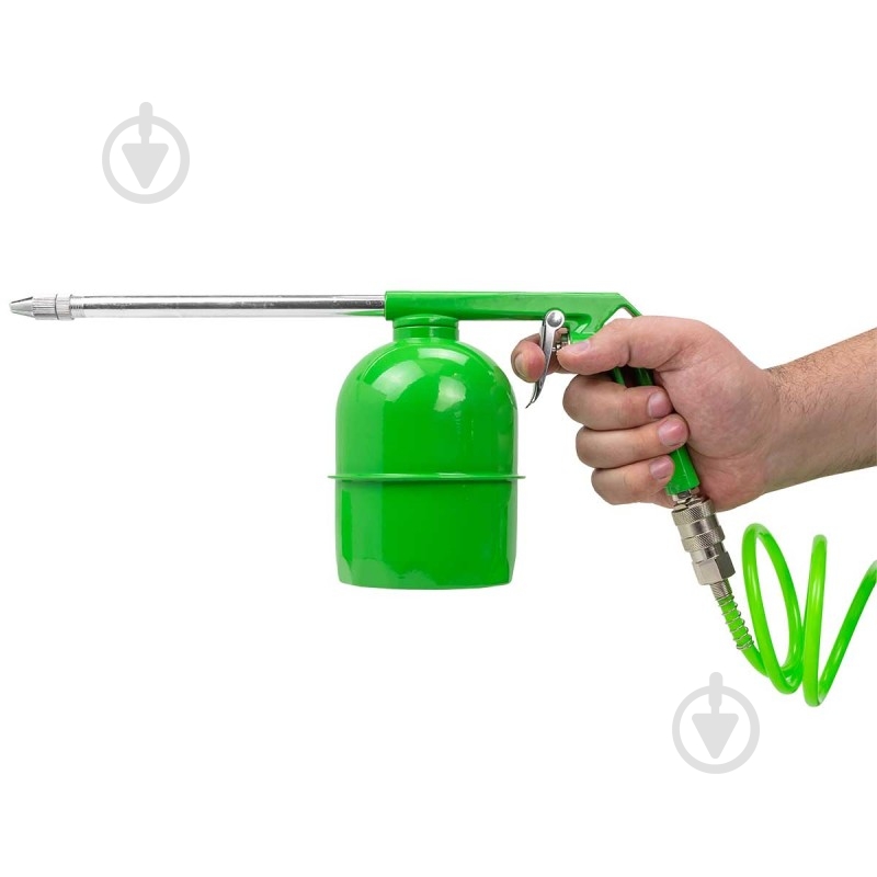 Набір фарборозпилювач H-827-2V з верхнім пластиковим бачком 600мл у комплекті з аксесуарами ROCKFORCE RF-SGK-5 - фото 5 Набір фарборозпилювач H-827-2V з верхнім пластиковим бачком 600мл у комплекті з аксесуарами ROCKFORCE RF-SGK-5 - фото 5