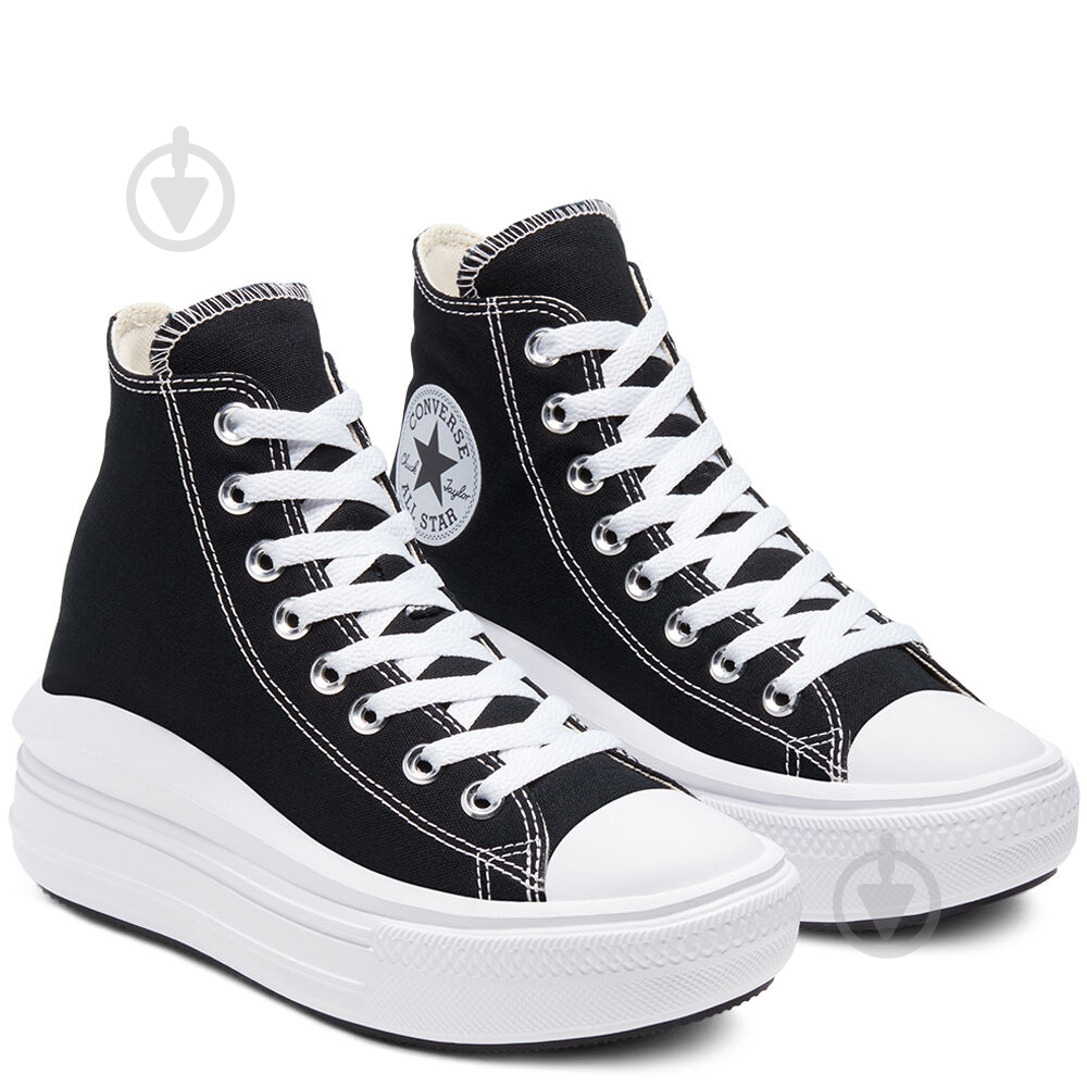 Кеды Converse Chuck Taylor All Star Move 568497C р.36,5 черный - фото 3
