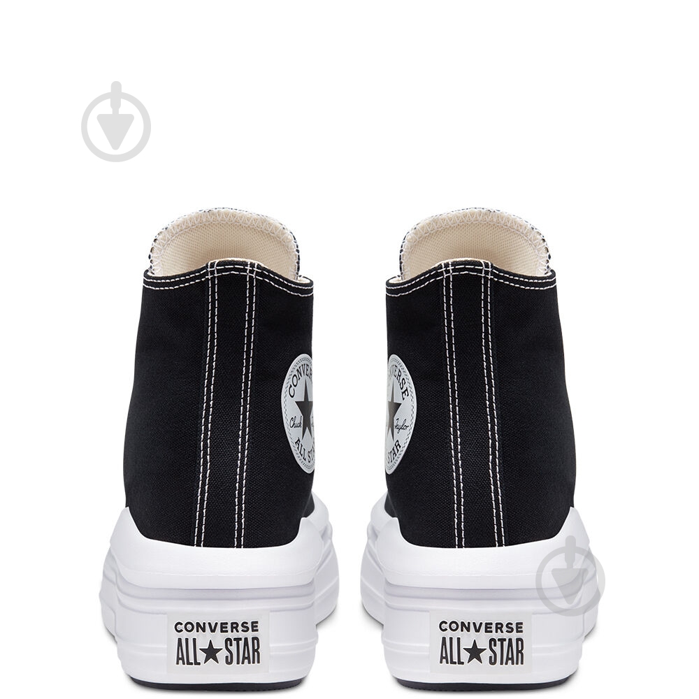 Кеды Converse Chuck Taylor All Star Move 568497C р.36,5 черный - фото 5