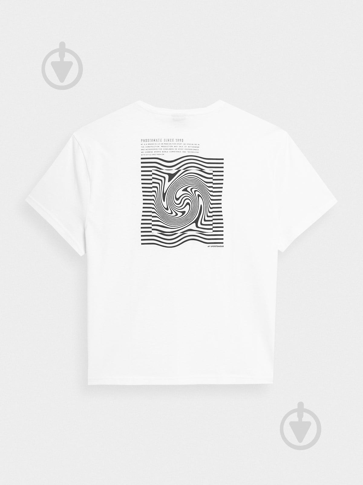 Футболка 4F 4FSS23TTSHF344-10S р.2XL білий - фото 5 Футболка 4F 4FSS23TTSHF344-10S р.2XL білий - фото 5