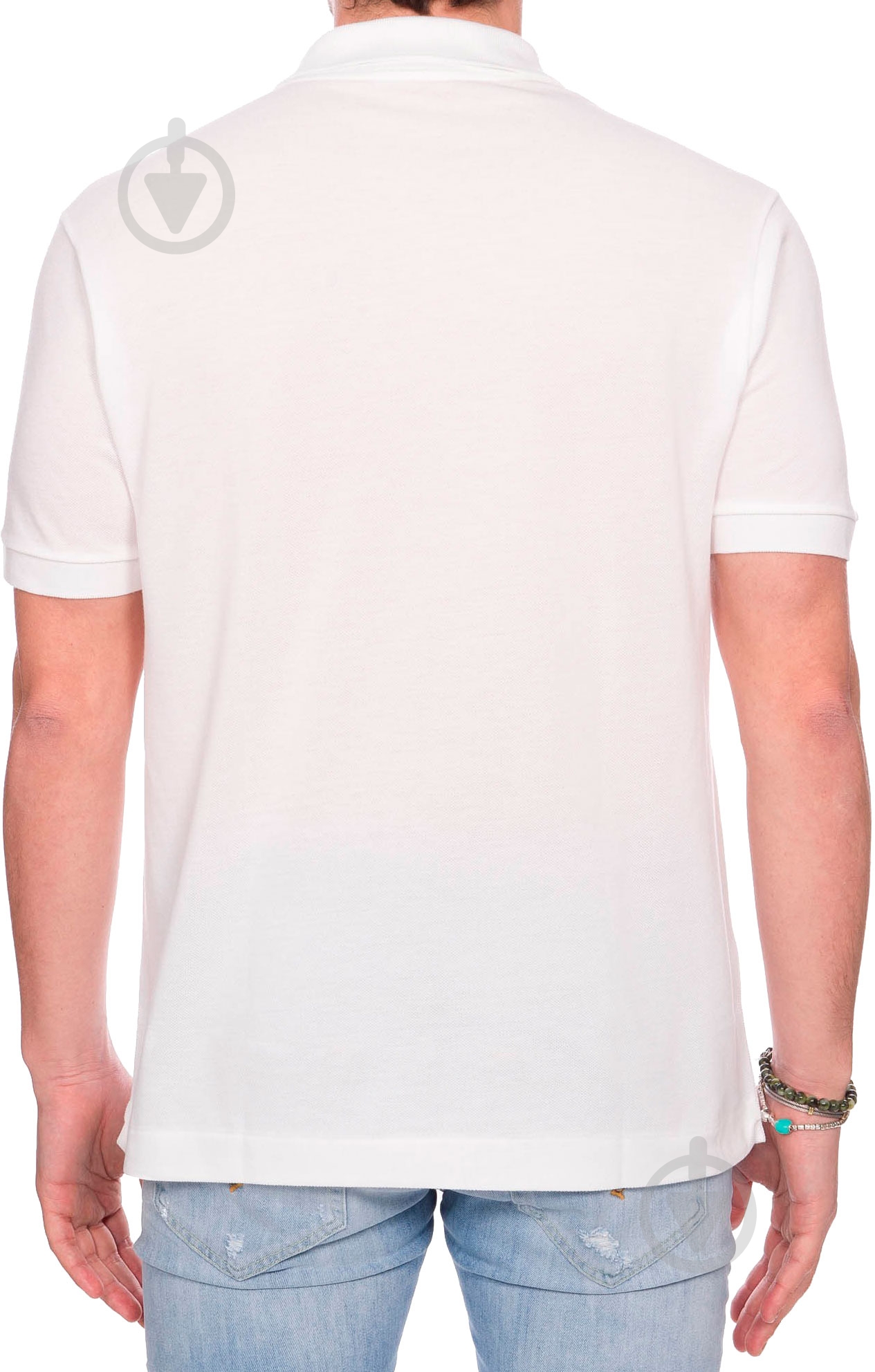 Поло Lacoste L1230001T р.5 белый - фото 3