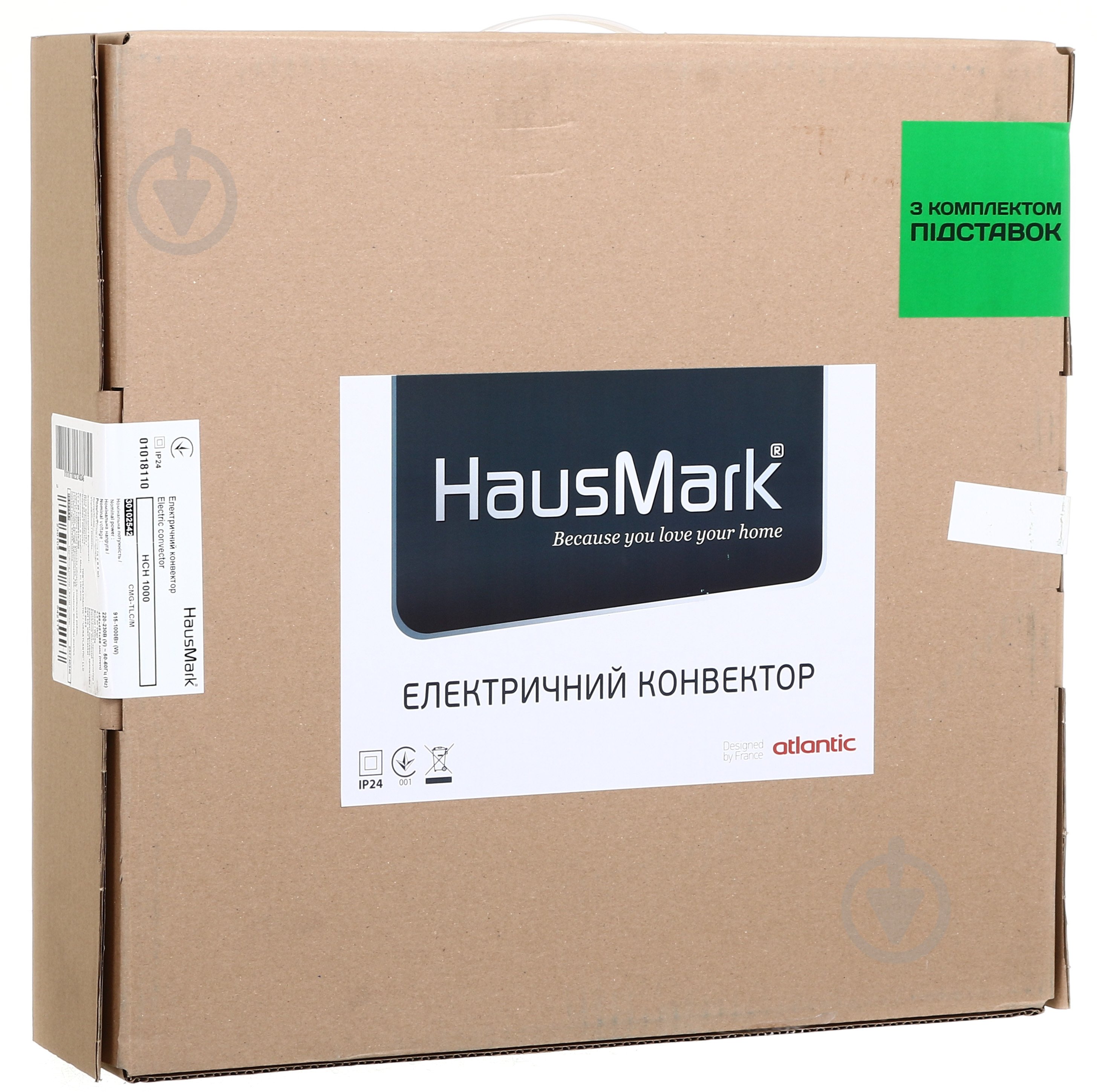 Конвектор электрический HausMark HCH 1000 CMG-TLC/M - фото 14