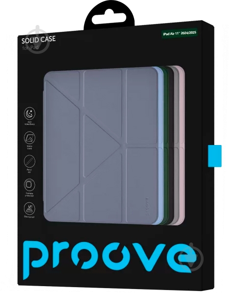 Чехол Proove Solid Case iPad Air 11" 2024 green (PCSCIDAR1106) - фото 5