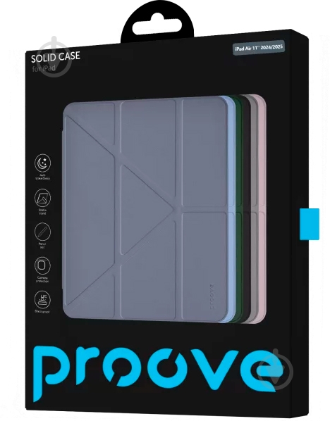 Чехол Proove Solid Case iPad Air 11" 2024 lavender gray (PCSCIDAR1126) - фото 5