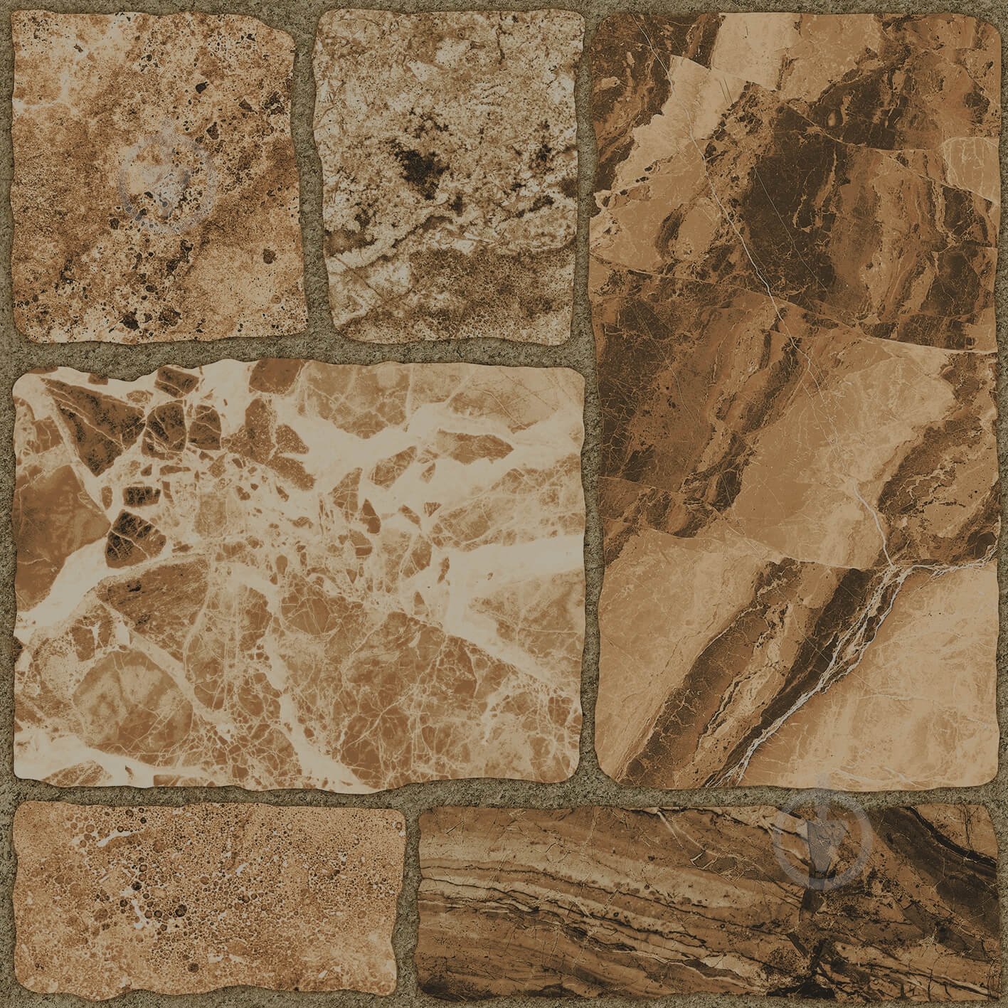 Плитка Golden Tile Rimin brown RN7730 30x30 см - фото 1