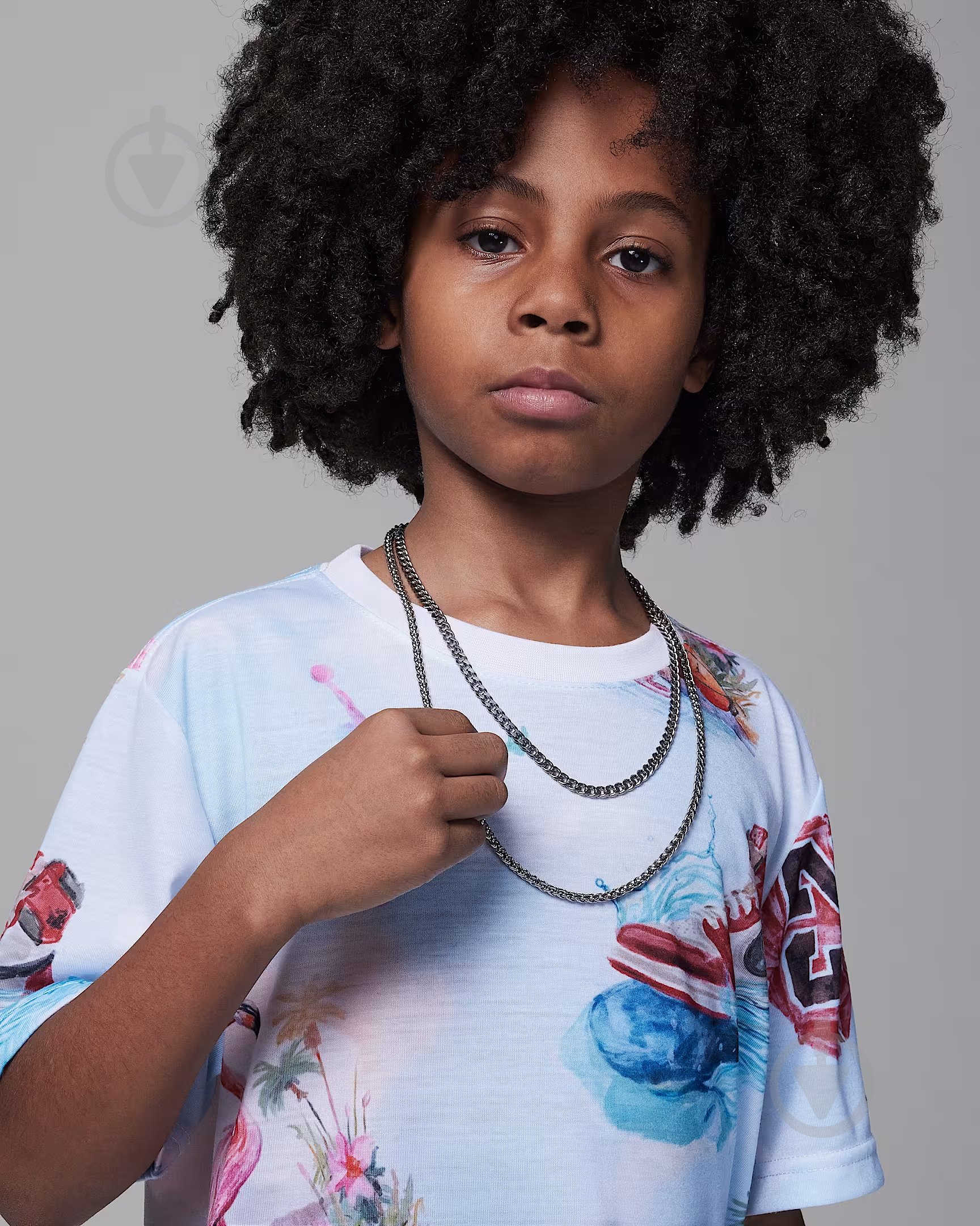 Рубашка Jordan р.122128 разноцветный 95D844-001 - фото 3 Рубашка Jordan р.122128 разноцветный 95D844-001 - фото 3