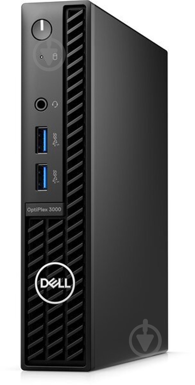 Компьютер персональный Dell OptiPlex 3000 MFF (N012O3000MFF) black - фото 1