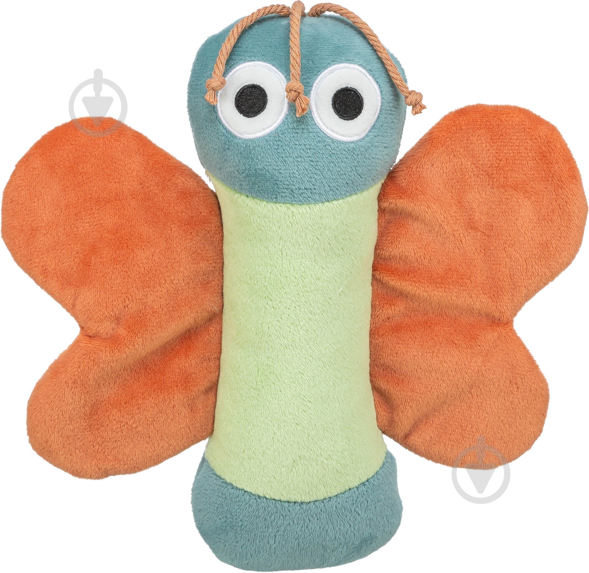 Игрушка Trixie Бабочка с шелестом 22 см серый (361001_ord) - фото 1 Игрушка Trixie Бабочка с шелестом 22 см серый (361001_ord) - фото 1