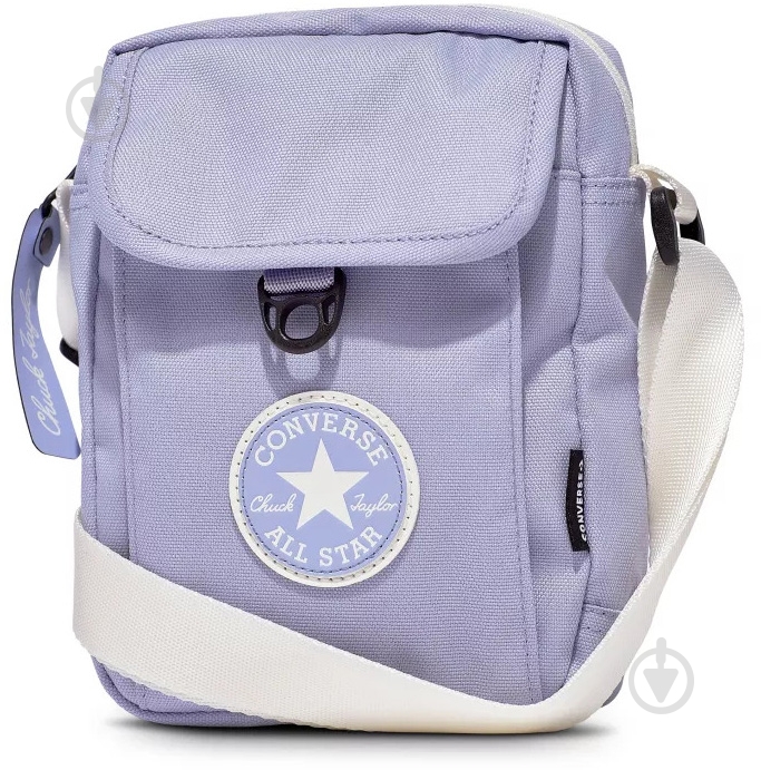 Сумка через плече Converse Crossbody 2 Premium Chuck Patch 10022999-A04 бузковий - фото 1