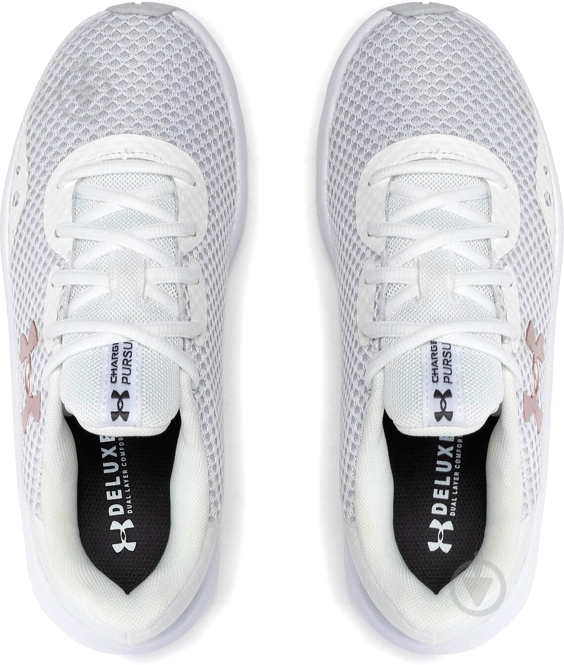 Кроссовки женские Under Armour CHARGED PURSUIT 3 VM 3025847-101 р.37,5 белые - фото 5