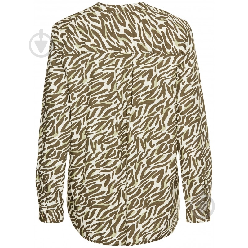 Блуза Camel Active р. XL хакі з білим BLOUSE 309770-5S62-94 - фото 2 Блуза Camel Active р. XL хакі з білим BLOUSE 309770-5S62-94 - фото 2