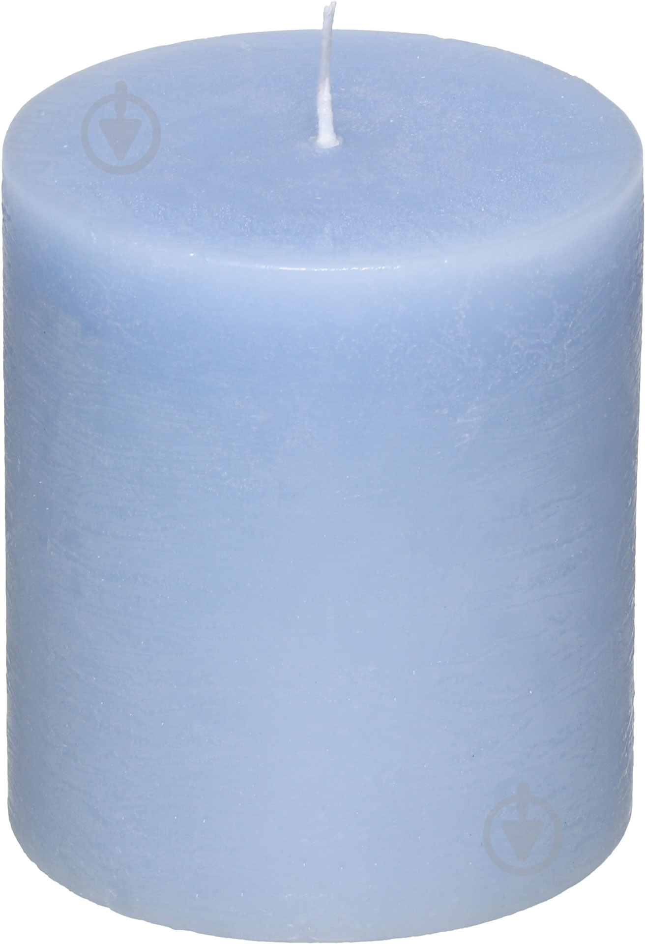 Свеча Рустик цилиндр аквамарин Luna - фото 1