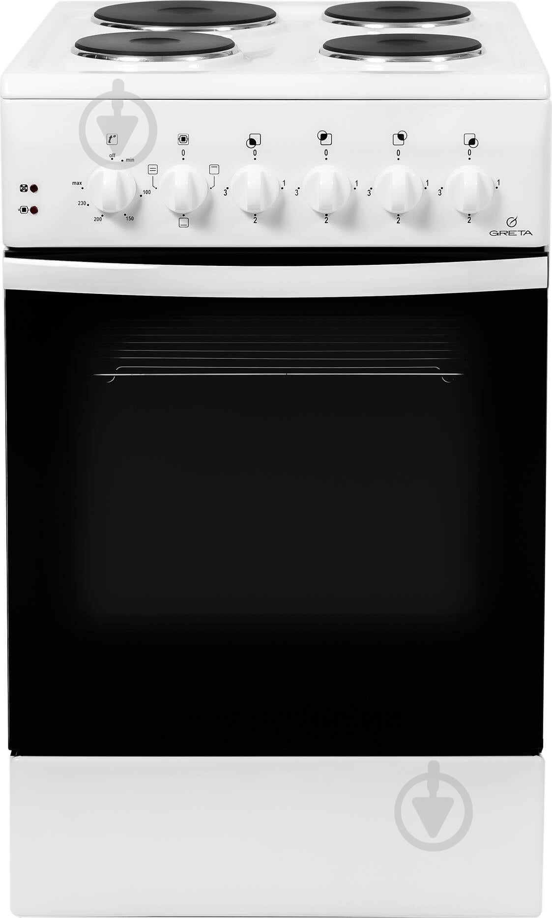 Плита электрическая Greta EE 5000 NN 13 (W) (1470-Е-07 белая) - фото 1 Плита электрическая Greta EE 5000 NN 13 (W) (1470-Е-07 белая) - фото 1