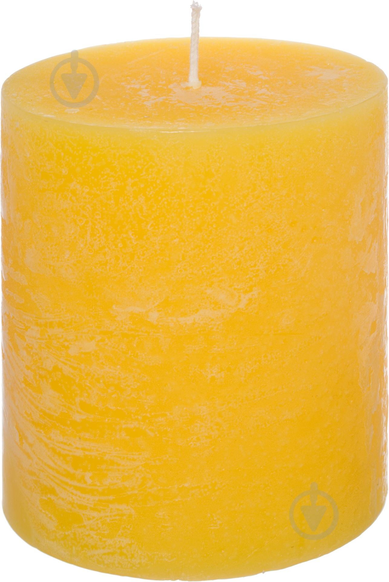 Свеча Рустик цилиндр желтый Luna - фото 1 Свеча Рустик цилиндр желтый Luna - фото 1