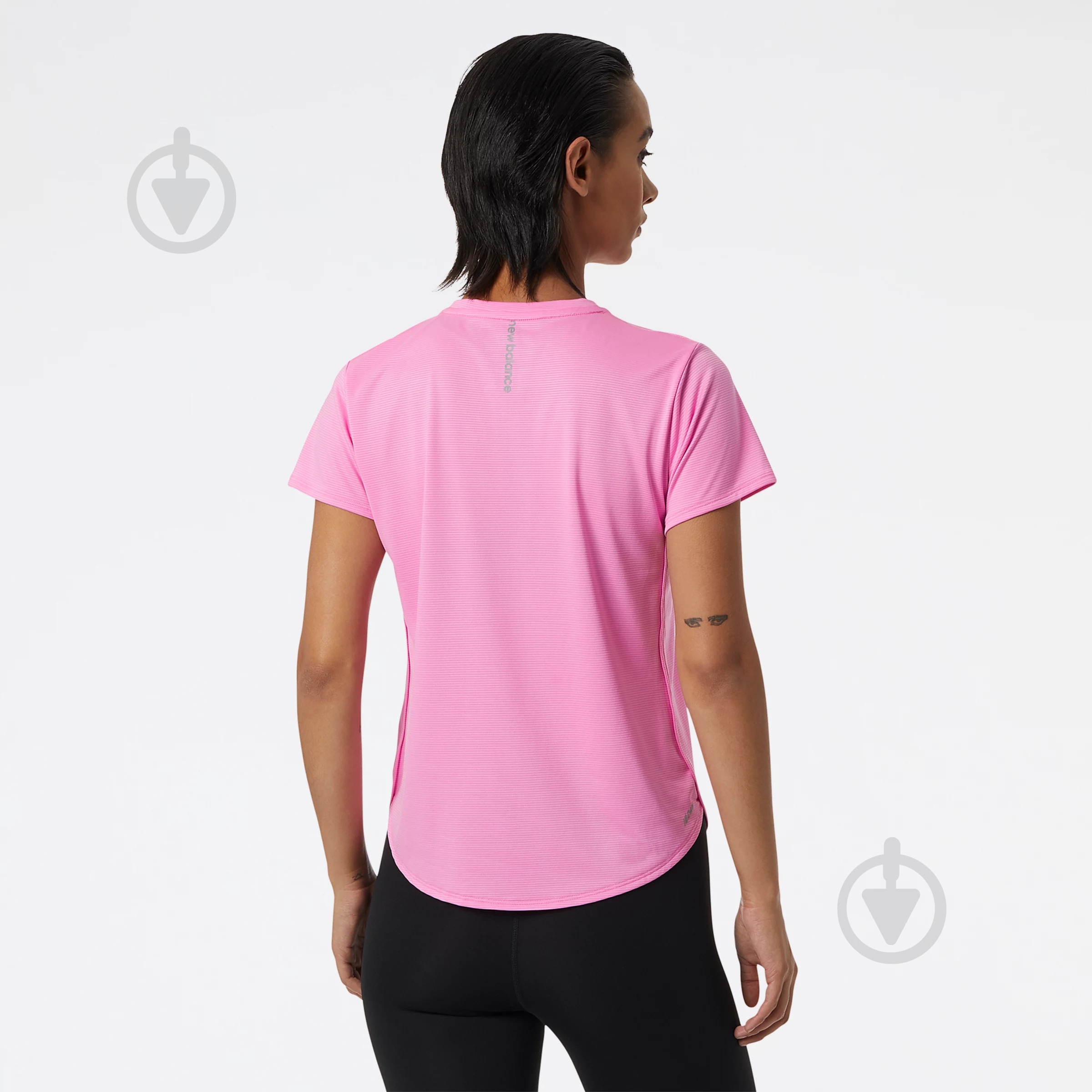 Футболка New Balance ACCELERATE SS WT11220VPK р.XS розовый - фото 3 Футболка New Balance ACCELERATE SS WT11220VPK р.XS розовый - фото 3
