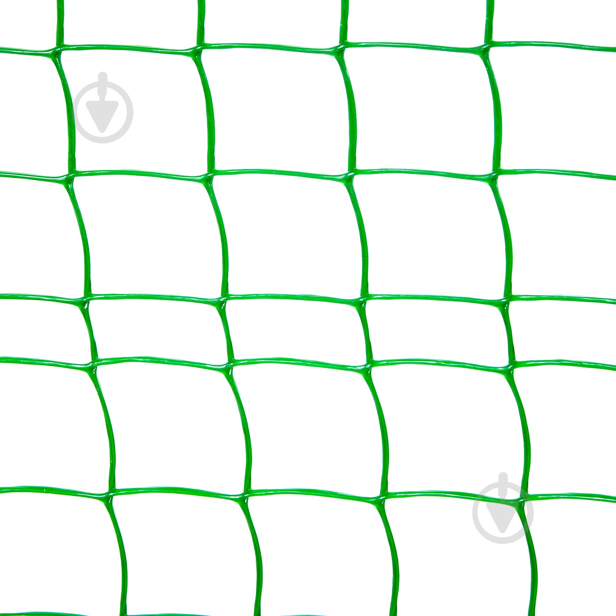 Сітка загороджувальна Клевер декоративна 50х50/1х20 зелена - фото 4