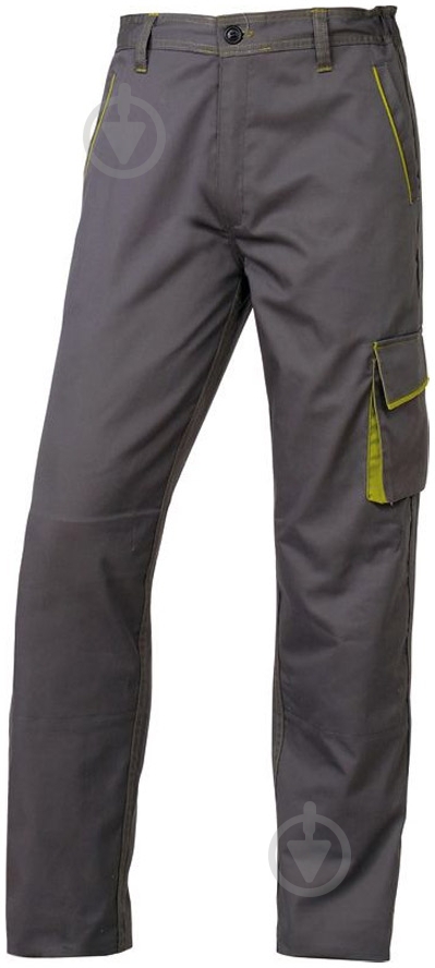 Брюки робочі Delta Plus Panostyle р. XL M6PANGRXG сірий із зеленим - фото 1