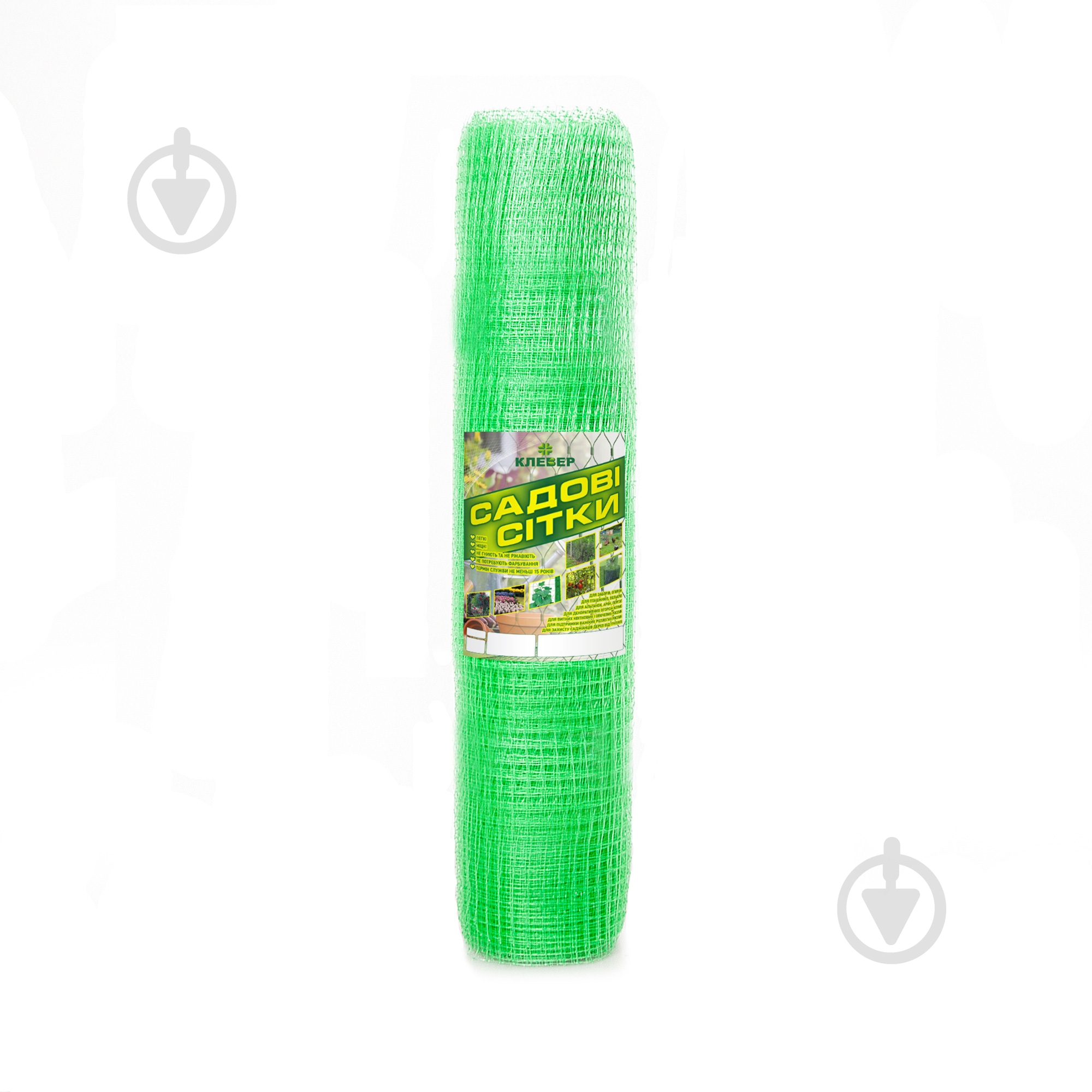 Сетка садовая Клевер универсальная 12х14/1х100 зеленая - фото 5
